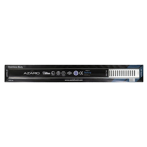 Желоб водоотводящий Azario Stick AZPP01-90 D50 L=900 мм, поворот 360°, решетка двухсторонняя купить в СОМ