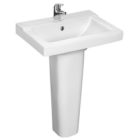 Умывальник Сантери Орион белый, с постаментом Орион купить в СОМ