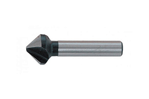 Зенкер конусный ЗУБР, 12.4х56мм, сталь Р6М5, кобальт. покрытие купить в СОМ