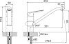 Смеситель для мойки Iddis Male MALBL00i05, черный купить в СОМ