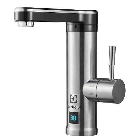 Кран мгновенного нагрева воды Electrolux Taptronic S, хром купить в СОМ