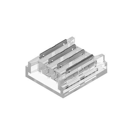 Коннектор прокалывающий 4pin  для жесткого соединения светод. ленты  RGB 10мм (1шт) купить в СОМ
