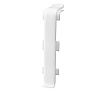 Соединитель для плинтуса Aberhof 70 7000 Белый матовый, в упаковке 2 штуки купить в СОМ
