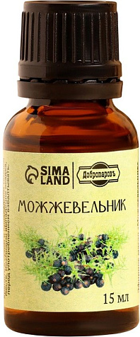 Масло эфирное Можжевельник 15мл Добропаровъ в коробке купить в СОМ
