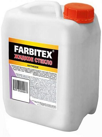 Жидкое стекло  Farbitex, 1.3 кг купить в СОМ
