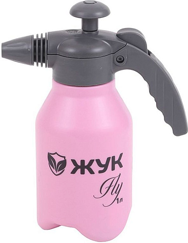 Опрыскиватель 1л Жук Fly розовый купить в СОМ