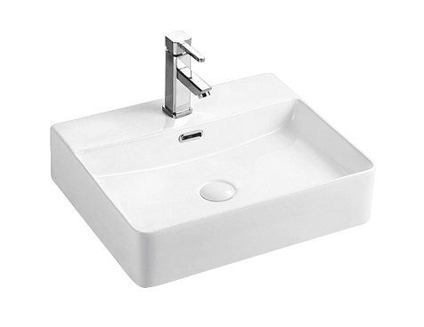 Раковина накладная Azario AZ-2173-s, 500 х420 х120 мм купить в СОМ