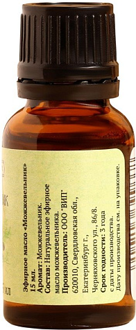 Масло эфирное Можжевельник 15мл Добропаровъ в коробке купить в СОМ
