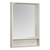 Зеркало-шкаф Акватон Флай 60, белый, дуб крафт купить в СОМ