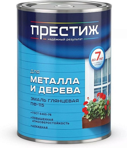 Эмаль ПФ-115 Престиж, глянцевая, салатовая, 0.9 кг купить в СОМ