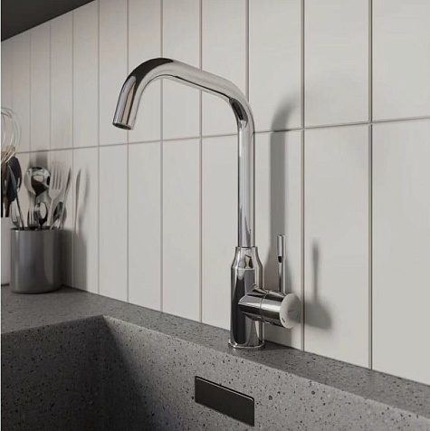 Смеситель для мойки Milardo Meal M01SBL0M05, хром купить в СОМ