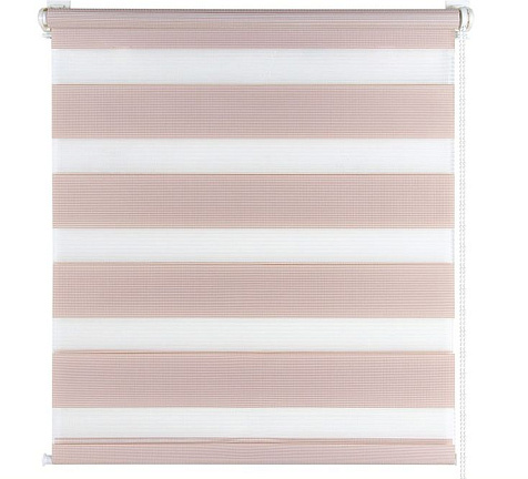 Ролет штора Акция День и Ночь какао 50х160 купить в СОМ